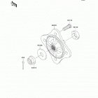 Teryx 750 FI 4X4 Sport (KRF750-SDF) Rear hubs  /  brakes