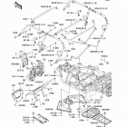 Teryx4 750 4x4 (Canadian) (KRT750-ADF) Guards  /  cab frame