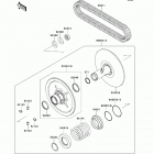 Teryx4 750 4x4 (Canadian) (KRT750-ADF) Driven converter  /  drive belt