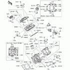Teryx4 750 4x4 EPS LE (KRT750-CDF) ГОЛОВКА ЦИЛИНДРА