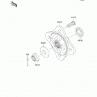 Teryx4 750 4x4 EPS LE (KRT750-CDF) Rear hubs  /  brakes