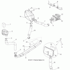 RANGER 6X6 800 - R12HR76AG/AR Engine, air intake