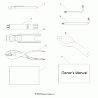 RANGER 6X6 800 - R12HR76AG/AR References, tool kit and owners manuals