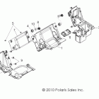 RANGER RZR XP 900 EFI - R12JT87AB/AD/AW Body, seat divider