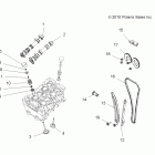 RANGER RZR XP 900 EFI - R12JT87AB/AD/AW Engine, valves and camshafts