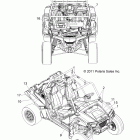 RANGER RZR XP 900 EFI - R12JT87AB/AD/AW/9EAW Наклейки