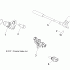 RANGER RZR XP 900 EFI - R12JT87AB/AD/AW/9EAW Электрические датчики
