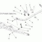 RANGER RZR XP 900 EFI - R12JT87AB/AD/AW/9EAW Suspension, torsion bar, rear