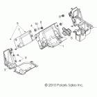 RANGER RZR XP INTL - R12JT9EFX Body, seat divider