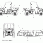 RANGER EV/LEV 4X4 - R12RC08GA/GH/FA/FH Наклейки