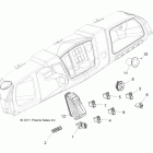 RANGER EV/LEV 4X4 - R12RC08GA/GH/FA/FH Electrical, dash instruments and controls