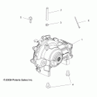 RANGER EV/LEV 4X4 - R12RC08GA/GH/FA/FH Крепление КПП