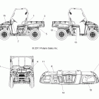 POLARIS LSV 4X4 - R12RC08LG Наклейки
