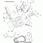 RANGER 500 4X4 - R12RH50AG/AH/AR/AZ Engine, camshaft and valves
