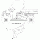 RANGER 900 DIESEL - R12TH90DG Тело, боковые сетки