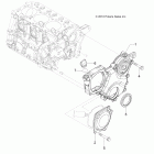 RANGER 900 DIESEL - R12TH90DG Engine, gear housing