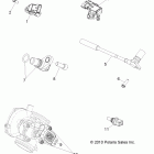 RANGER RZR S 800 EFI - R12VE76AD/AJ/AO Электрические датчики