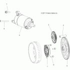 RANGER RZR 570 EFI - R12VH57AD Магнетто ,Стартер