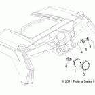 RANGER RZR 570 EFI - R12VH57AD Electrical, dash instruments and controls