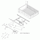 RANGER CREW 800 - R12WH76AG/AR/EAH/EAV Body, box mounting