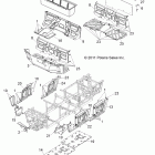 RANGER 4X4 900 DIESEL CREW - R12WH90DG Body, floor and fenders