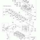 RANGER 4X4 900 DIESEL CREW - R12WH90DG Engine, cylinder head and bonnet