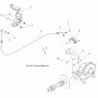 RANGER 4X4 900 DIESEL CREW - R12WH90DG Brakes, park brake asm.