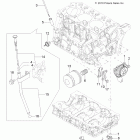 RANGER 4X4 900 DIESEL CREW - R12WH90DG Engine, oil system and dipstick
