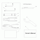 RANGER 4X4 900 DIESEL CREW - R12WH90DG References, tool kit and owners manuals
