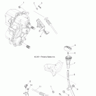 RANGER RZR 4 800 EFI EPS INTL - R12XE7EFX Селектор передачи