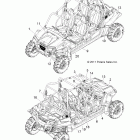 RANGER RZR 4 XP 900 - R12XT87AA/9EAS Наклейки