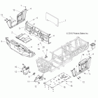 R11HR76AG/AR RANGER 6X6 800 EFI Body, floor and fenders
