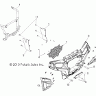 R11JH87AA/AD RANGER RZR XP 900 Body, front bumper