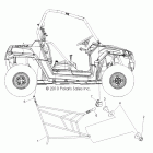 R11JH87AA/AD RANGER RZR XP 900 Тело, боковые сетки