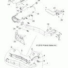 R11JH87AA/AD RANGER RZR XP 900 Двигатель, выхлопная система