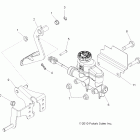 R11JH87AA/AD RANGER RZR XP 900 Brakes, pedal and master cylinder