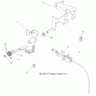 R11JH87AA/AD RANGER RZR XP 900 Двигатель, педаль газа