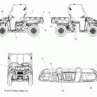 R11RC08GA/GH/FA/FH RANGER EV 4X4/INTL Наклейки