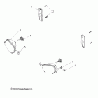 R11RC08GA/GH/FA/FH RANGER EV 4X4/INTL Электрические, фары, задние фары и лампочки