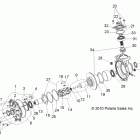R11RC08GA/GH/FA/FH RANGER EV 4X4/INTL Привод, передние коробки передач