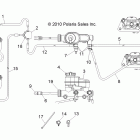 R11RC08LG POLARIS LSV 4X4 Brakes, lines and master cylinder