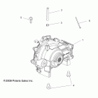 R11RC08LG POLARIS LSV 4X4 Крепление КПП