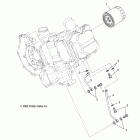 R11RH45AG/AH/AR RANGER 400 HO Маслянный фильтр