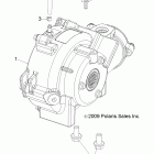 R11RH45AG/AH/AR RANGER 400 HO Крепление КПП