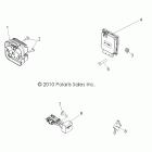 R11RH50AG/AH/AR RANGER 4X4 500 EFI Electrical, regulator, relays and ecu