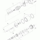 R11RH50AG/AH/AR RANGER 4X4 500 EFI Стартер