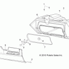 R11VH76/VY76 RANGER RZR 800 EFI/EPS ALL OPTIONS Body, glovebox