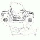 R11VH76/VY76 RANGER RZR 800 EFI/EPS ALL OPTIONS Тело, боковые сетки