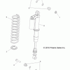 R11VH76/VY76 RANGER RZR 800 EFI/EPS ALL OPTIONS Suspension, front shock mounting