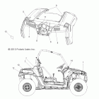 R11VM76FX RANGER RZR  S EPS INTL Наклейки